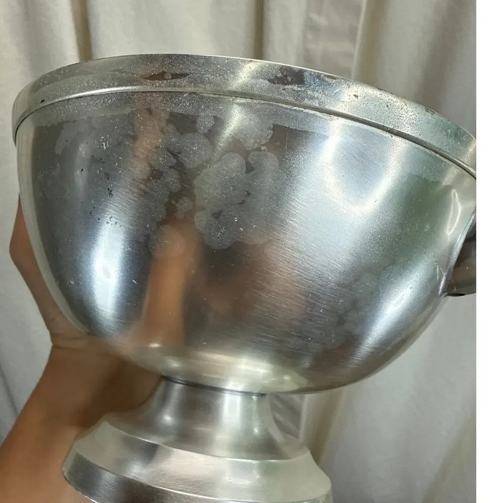 Crate and Barrel Metal Small Reindeer Candy Snack Bowl Christmas Holiday India
